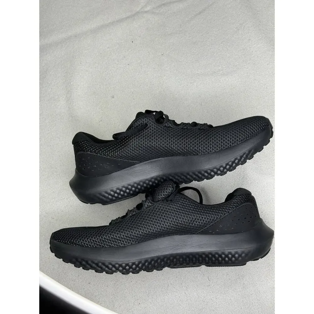 Under Armour Women's Charged Surge 4 Running Shoe Black 3027007-002 Size 8.5